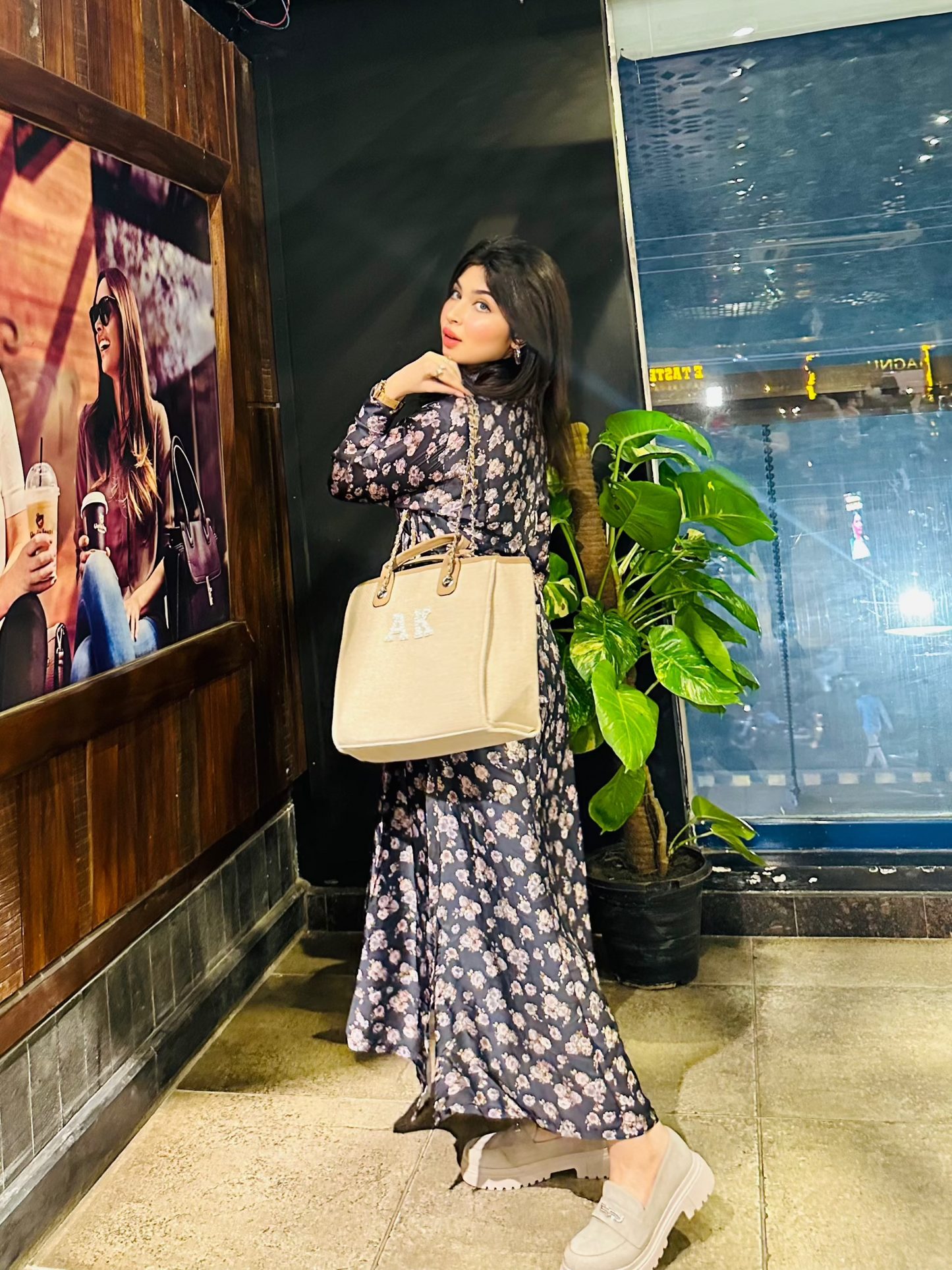 Sasha Floral Button Down