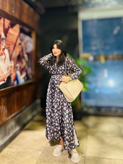 Sasha Floral Button Down
